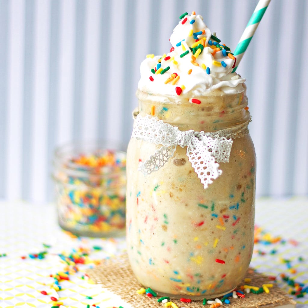 Birthday Cake Protein Shake | 15 Healthy Shakes For A Better Living | Homemade Recipes